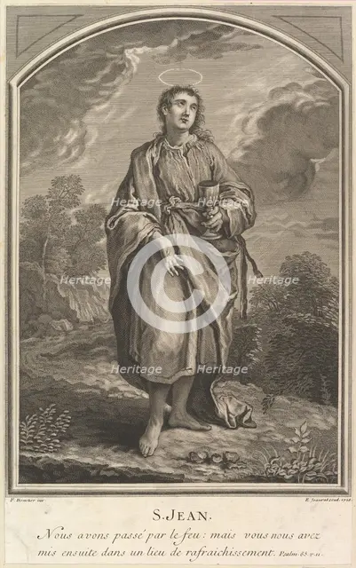 Saint Jean, 1726. Creator: Edme Jeaurat.