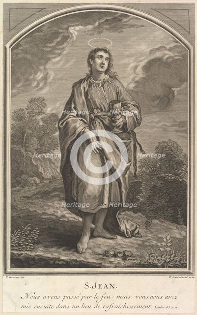 Saint Jean, 1726. Creator: Edme Jeaurat.
