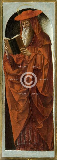 Saint Jerome, 1470-1472. Creator: Ercole de' Roberti, (Ercole Ferrarese) (c. 1450-1496).