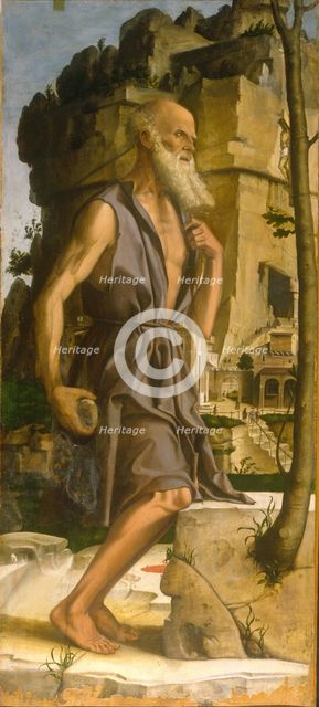 Saint Jerome, 1482. Artist: Montagna, Bartolomeo (1449-1523)