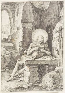 Saint Jerome, 1500/99. Creator: Raphael de Mey