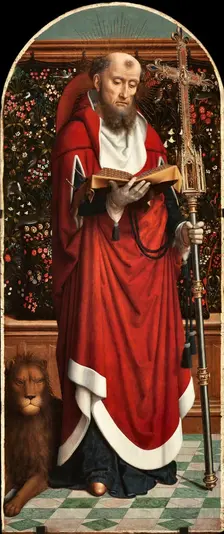 Saint Jerome, 1506-1510. Creator: David, Gerard (ca. 1460-1523)