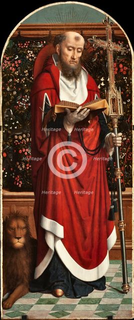 Saint Jerome, 1506-1510. Creator: David, Gerard (ca. 1460-1523).