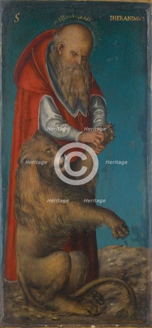 Saint Jerome, 1515. Artist: Cranach, Lucas, the Elder (1472-1553)