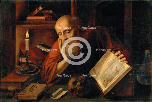 Saint Jerome, 1537.
