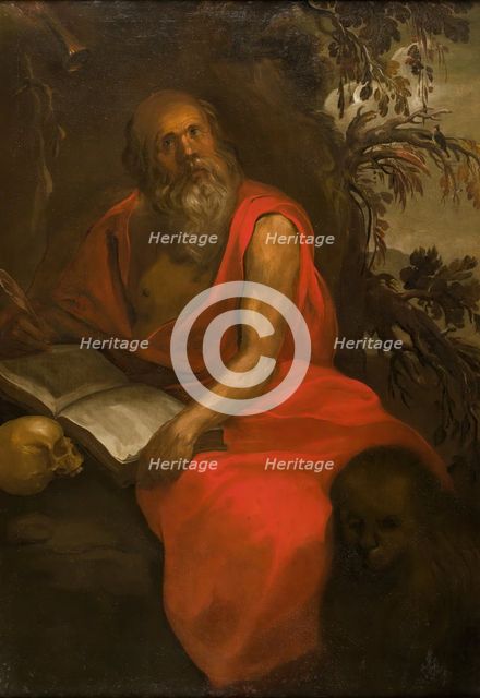 Saint Jerome, 1640. Creator: Francisco Herrera.