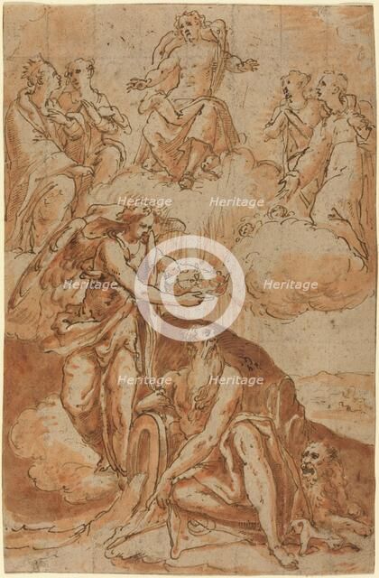 Saint Jerome (?), 16th century. Creator: Unknown.