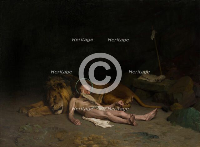 Saint Jerome, 1874. Creator: Jean-Leon Gerome.