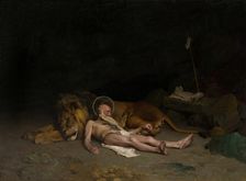 Saint Jerome, 1874. Creator: Jean-Leon Gerome