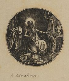 Saint Jerome, 19th century. Creator: Alois Petrak