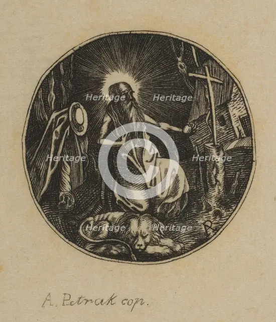 Saint Jerome, 19th century. Creator: Alois Petrak.