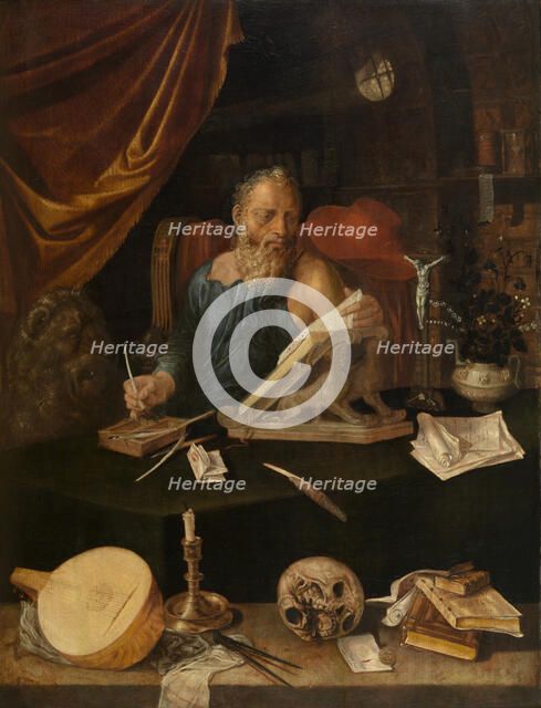 Saint Jerome, 3rd quarter of the 16th century. Creator: Anon.