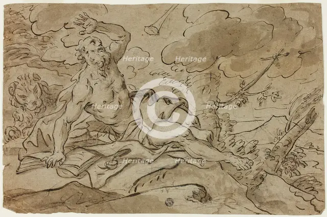 Saint Jerome, n.d. Creator: Paolo de' Matteis.