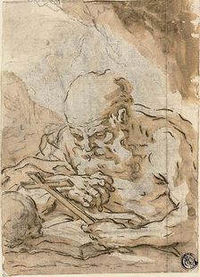 Saint Jerome, n.d. Creator: Giuseppe Maria Crespi