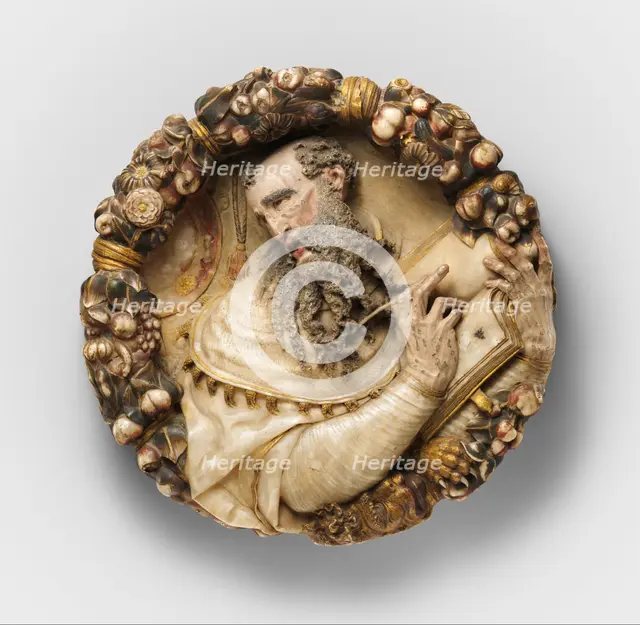 Saint Jerome (one of a pair), mid-16th century. Creator: Unknown.