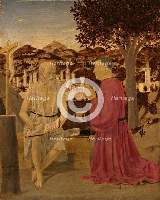 Saint Jerome and a Donor, 1451.
