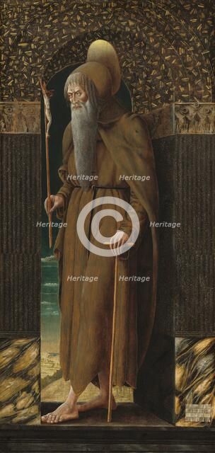 Saint Jerome, c. 1470/1475. Creator: Francesco Benaglio.