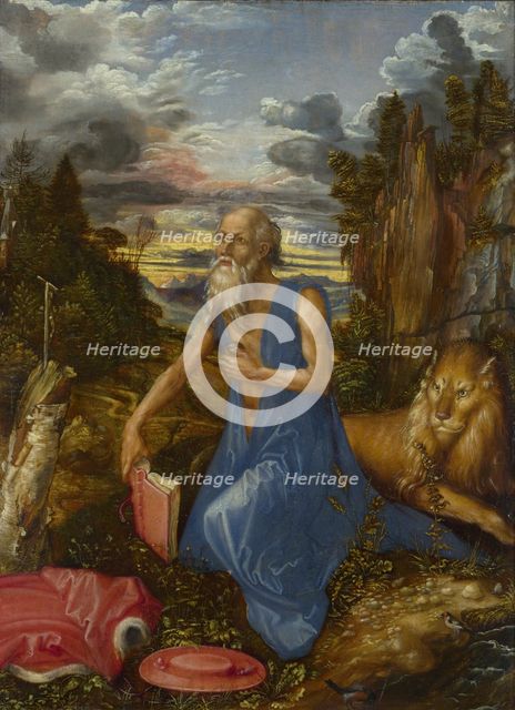 Saint Jerome, c. 1496. Artist: Dürer, Albrecht (1471-1528)