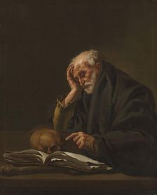 Saint Jerome, c. 1621. Creator: Hendrick ter Brugghen (Dutch, 1588-1629)