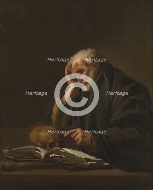 Saint Jerome, c. 1621. Creator: Hendrick ter Brugghen (Dutch, 1588-1629).