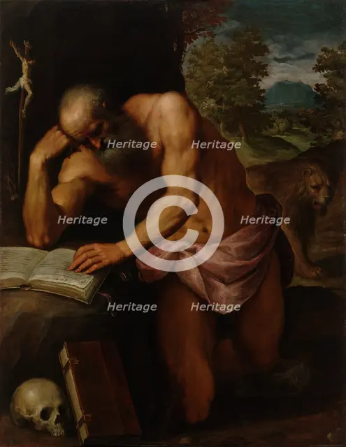 Saint Jerome, c1595-1600. Creators: Jacopo Palma, St Jerome.