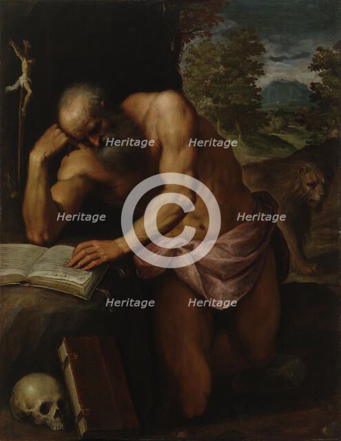 Saint Jerome, c1595-1600. Creators: Jacopo Palma, St Jerome.