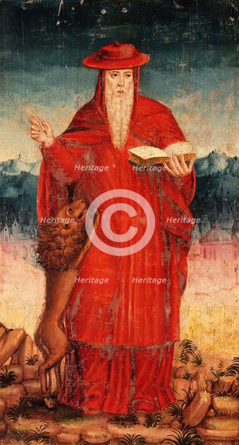 Saint Jerome, c15th century. Creator: Unknown.