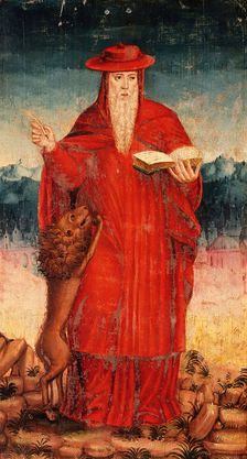 Saint Jerome, c15th century. Creator: Unknown