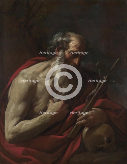 Saint Jerome, ca 1624-1625. Creator: Reni, Guido (1575-1642).