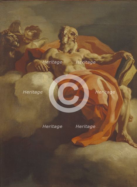 Saint Jerome, ca 1693. Creator: Solimena, Francesco (1657-1747).