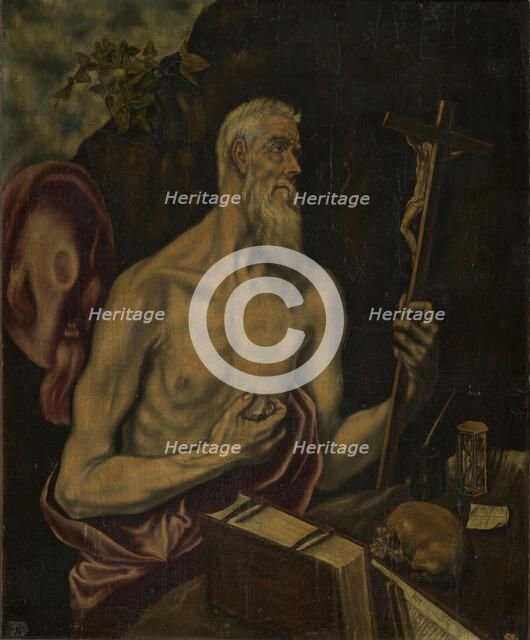 Saint Jerome, . Creator: El Greco; Dominico (1541-1614).
