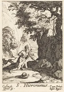 Saint Jerome. Creator: Jacques Callot