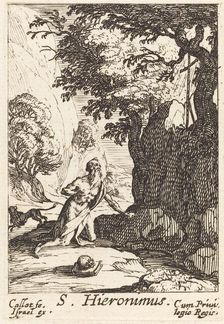 Saint Jerome. Creator: Jacques Callot