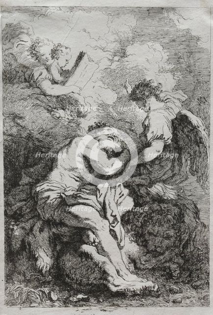 Saint Jerome. Creator: Jean-Honoré Fragonard (French, 1732-1806).