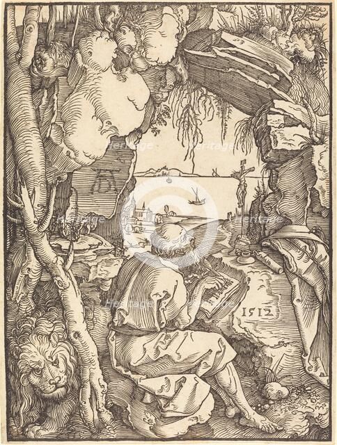 Saint Jerome in a Cave, 1512. Creator: Albrecht Durer.