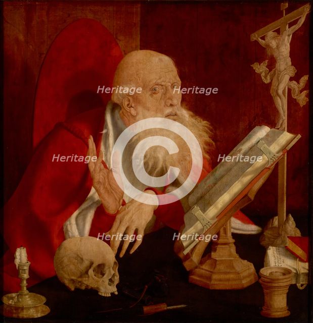 Saint Jerome in his Cell, ca 1545.