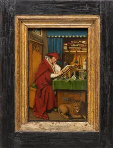 Saint Jerome in His Study, c1435. Creator: Jan van Eyck