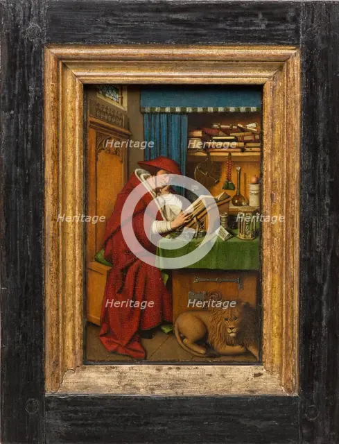 Saint Jerome in His Study, c1435. Creator: Jan van Eyck.