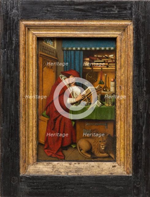 Saint Jerome in His Study, c1435. Creator: Jan van Eyck.