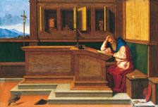 Saint Jerome in His Study, c1513-1515. Creator: Vincenzo Di Biagio Catena