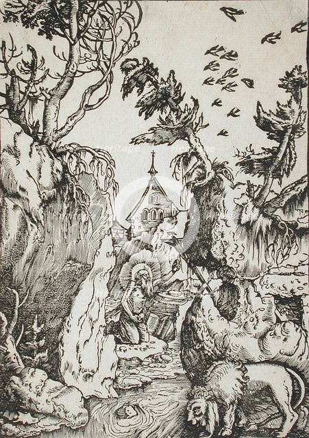 Saint Jerome in Penance, c1511. Creator: Hans Baldung.