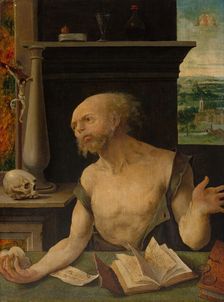 Saint Jerome in Penitence, 1525/30. Creator: Master of the Lille Adoration