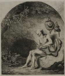 Saint Jerome in Penitence, 1644. Creator: Ferdinand Bol