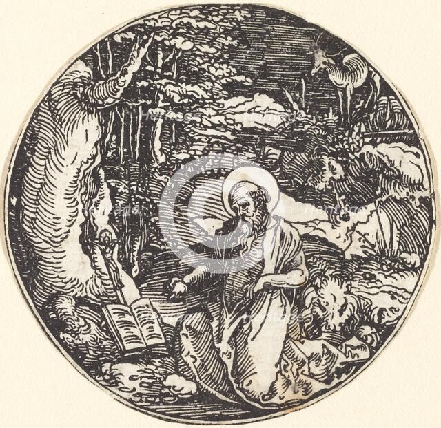 Saint Jerome in Penitence. Creator: Hans Springinklee.