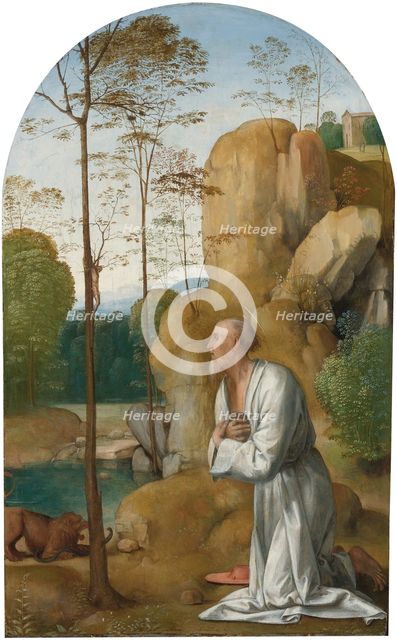 Saint Jerome in the Wilderness.