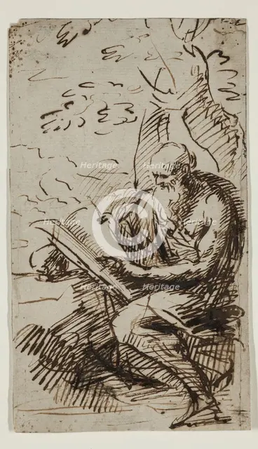 Saint Jerome in the Wilderness, after 1650. Creator: Bartolomé Esteban Murillo.