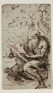 Saint Jerome in the Wilderness, after 1650. Creator: Bartolomé Esteban Murillo