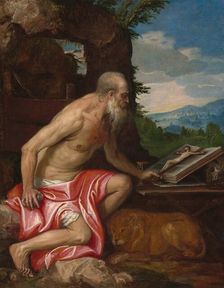 Saint Jerome in the Wilderness, c. 1575/1585. Creator: Paolo Veronese
