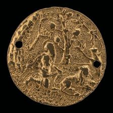 Saint Jerome in the Wilderness, c. 1500. Creator: Master of the Passion of Christ