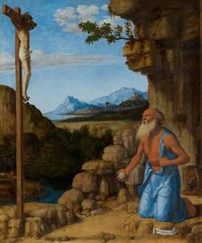 Saint Jerome in the Wilderness, c. 1500/1505. Creator: Giovanni Battista Cima da Conegliano